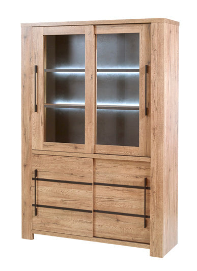 GBO - Vitrine Otto  - Scarlet oak - 145x212x48cm