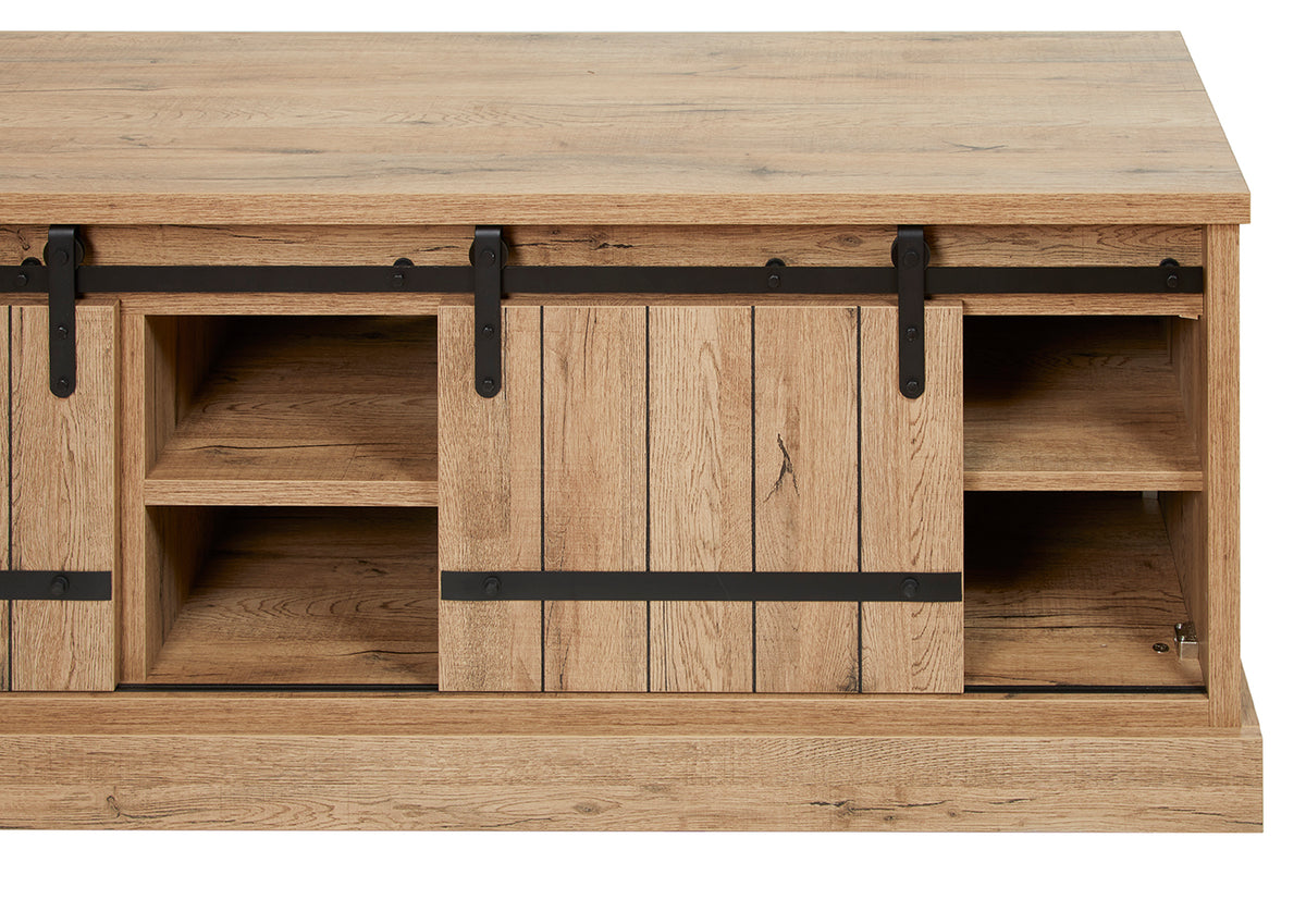 GBO - TV Meubel Piero - Scarlet oak - 164x61x50 cm