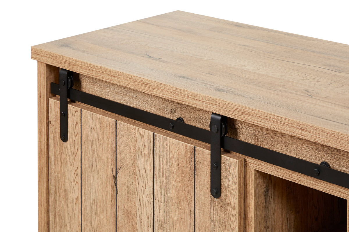 GBO - Dressoir Piero - Scarlet oak - 225x92x50 cm