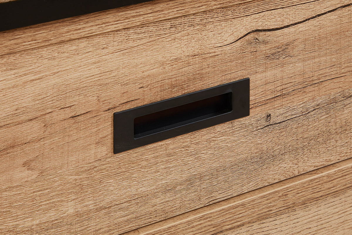 GBO - Dressoir Piero - Scarlet oak - 225x92x50 cm