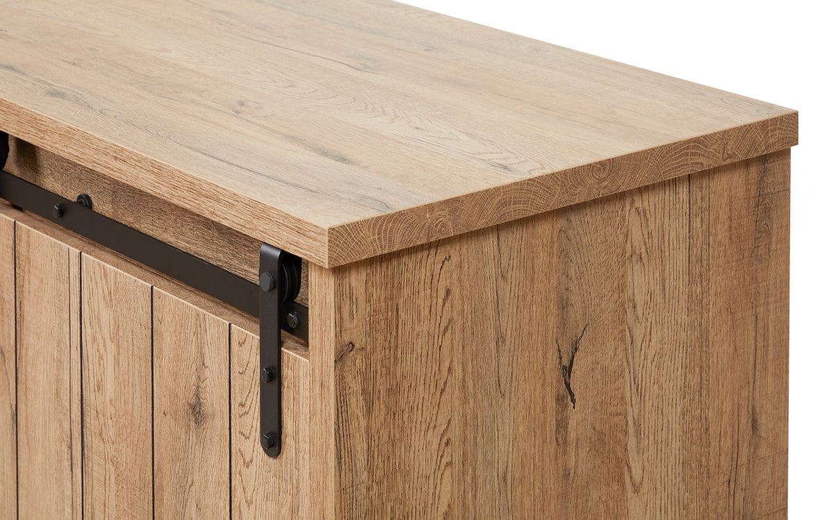 GBO - Dressoir Piero - Scarlet oak - 225x92x50 cm