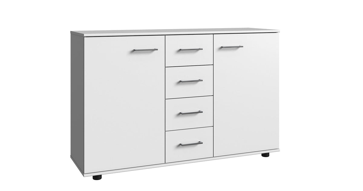 Wimex - Commode Pamela - S06704 - Wit - 130x83x41cm