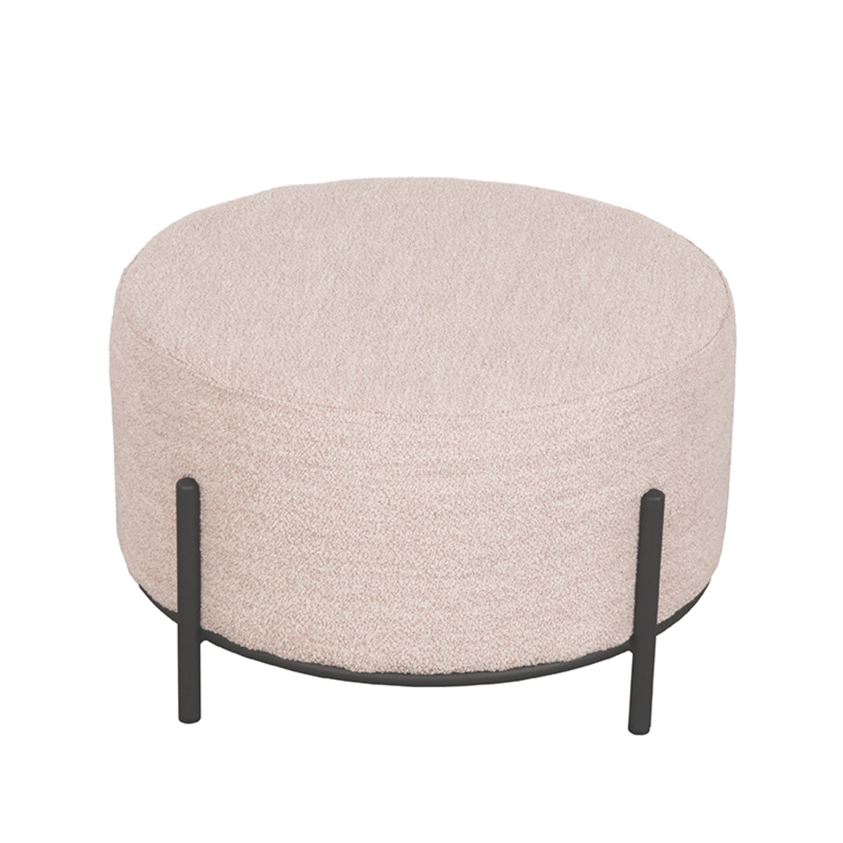 LABEL51 Pouf Troy - Naturel - Boucle - XL