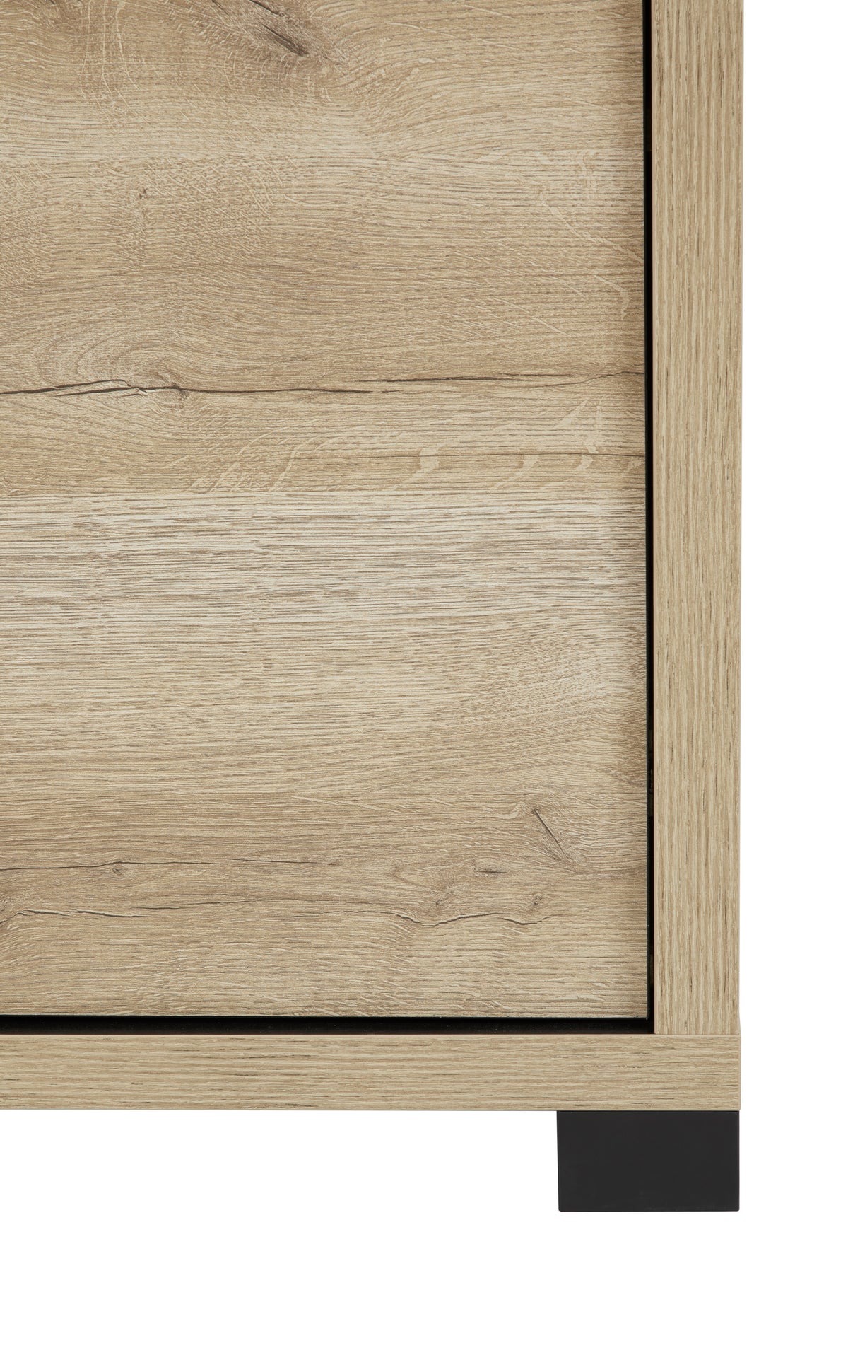 GBO - Dressoir Rico – Arizona oak + nero - 185x90x48 cm