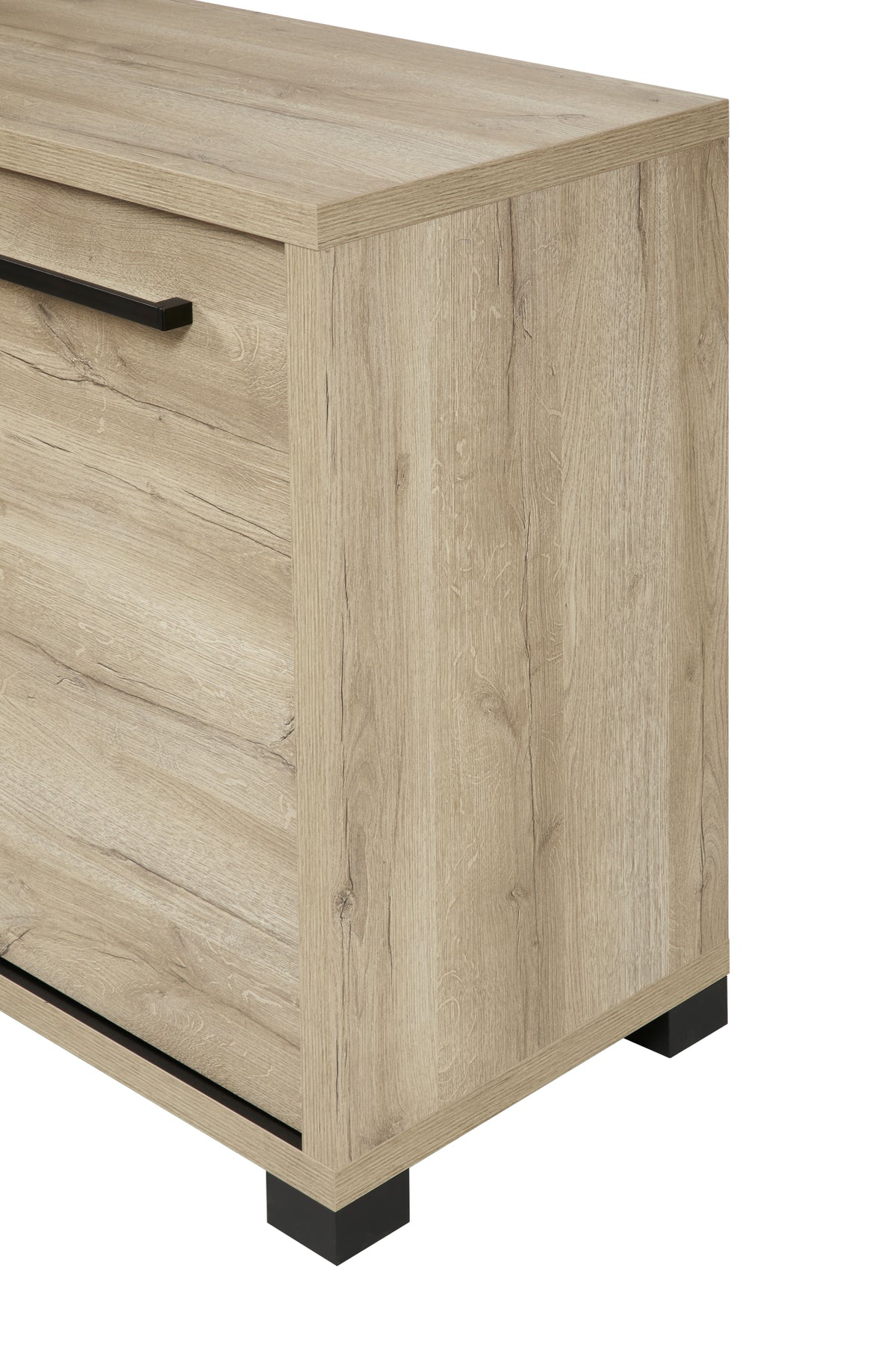 GBO - Dressoir Rico – Melamine, Arizona oak + nero - 241x90x48
