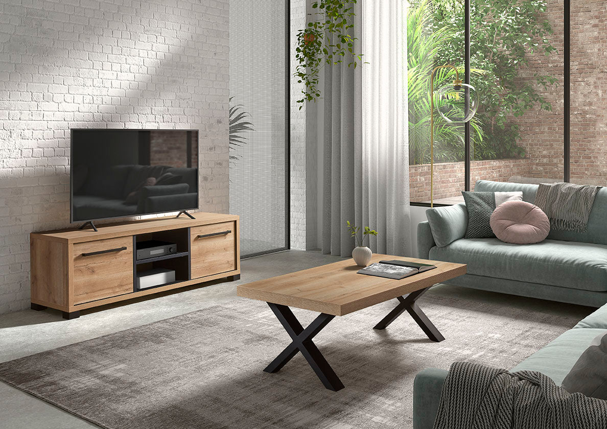 GBO - Salontafel Rico SL2400- A/U/X-poot -130x68x46 cm