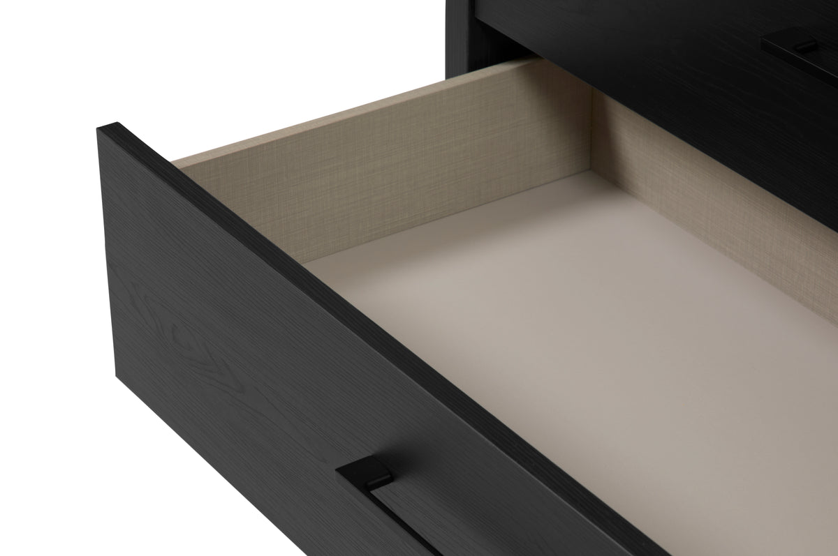 GBO - Commode Rosie - Zwart - 110x75x46cm