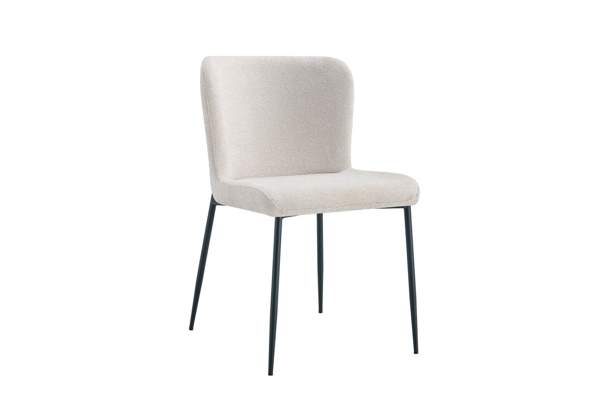 Rousseau - Stoel Lisa Stof Beige - 85x50x62 cm