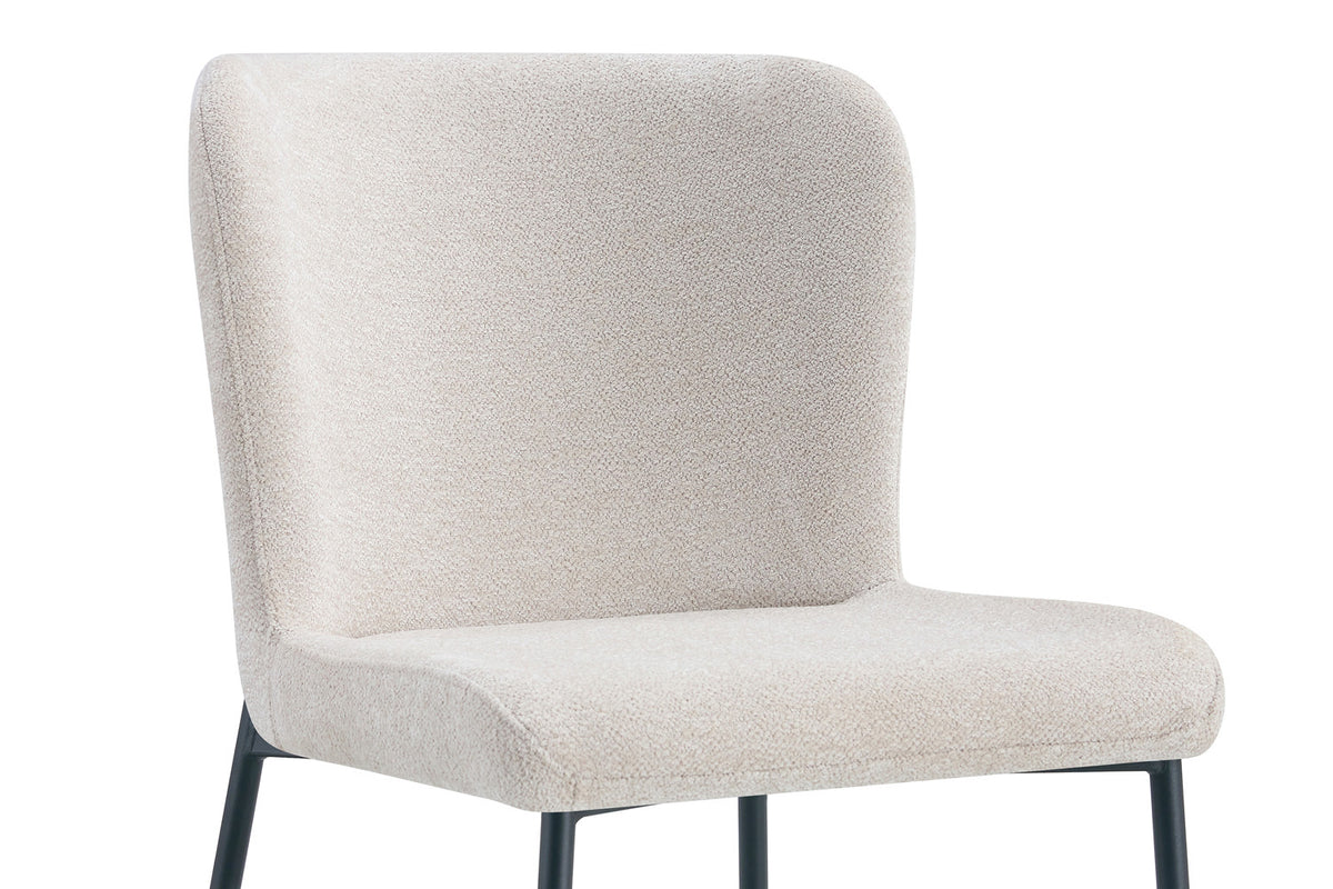 Rousseau - Stoel Lisa Stof Beige - 85x50x62 cm