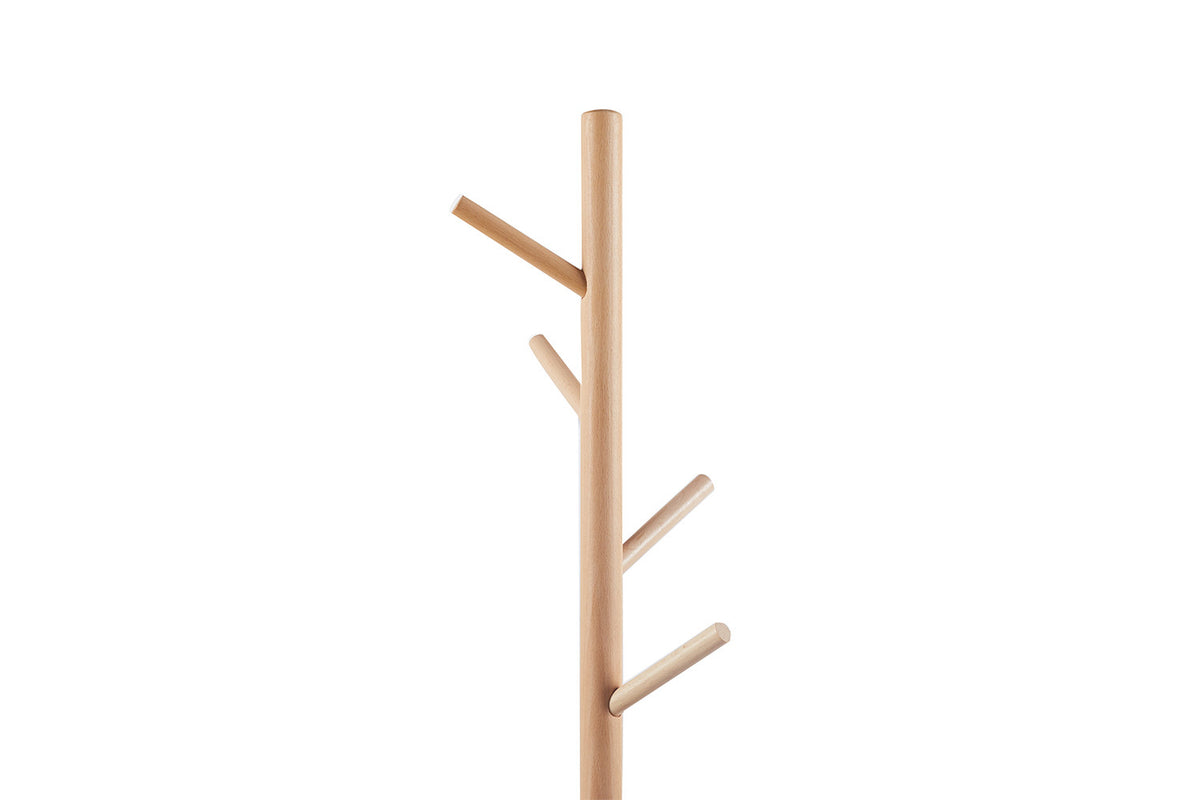 Rousseau - Kapstok Viola Mat zwart - 172x37x37 cm