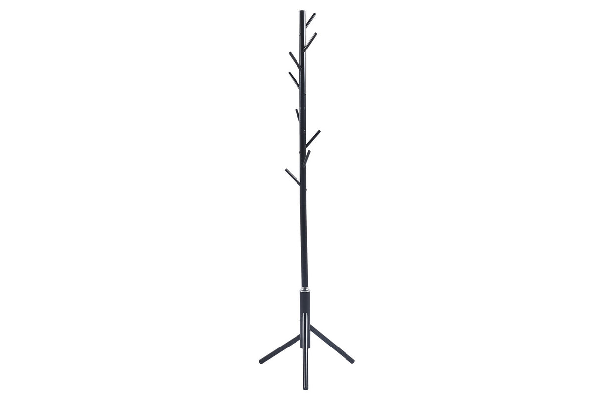 Rousseau - Kapstok Kassie Zwart - 174x48x48 cm