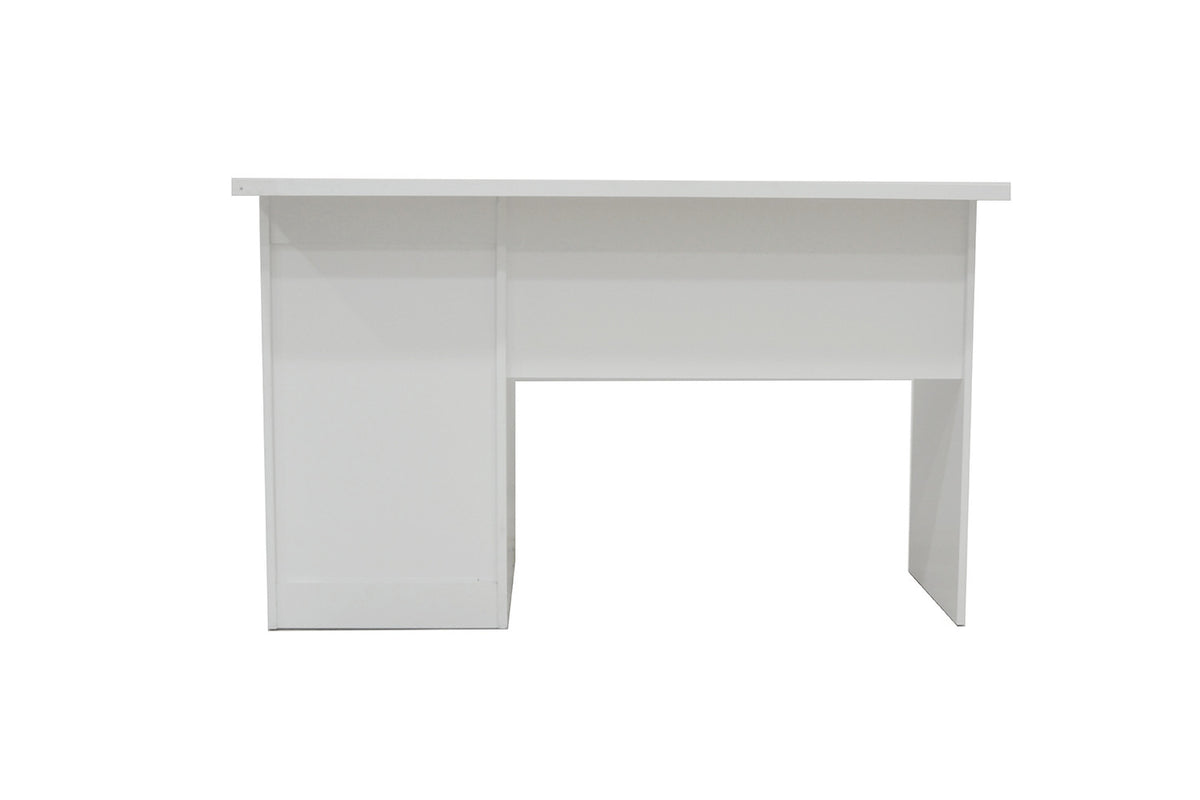 Rousseau - Bureau Mateo 3 tiroirs Blanc - 75x121x60 cm