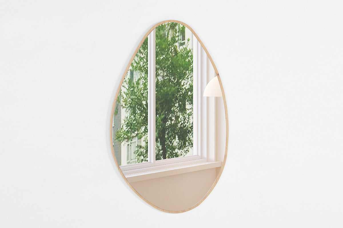 Rousseau - Spiegel Rana 80x50 Oude eik - 80x50x4 cm