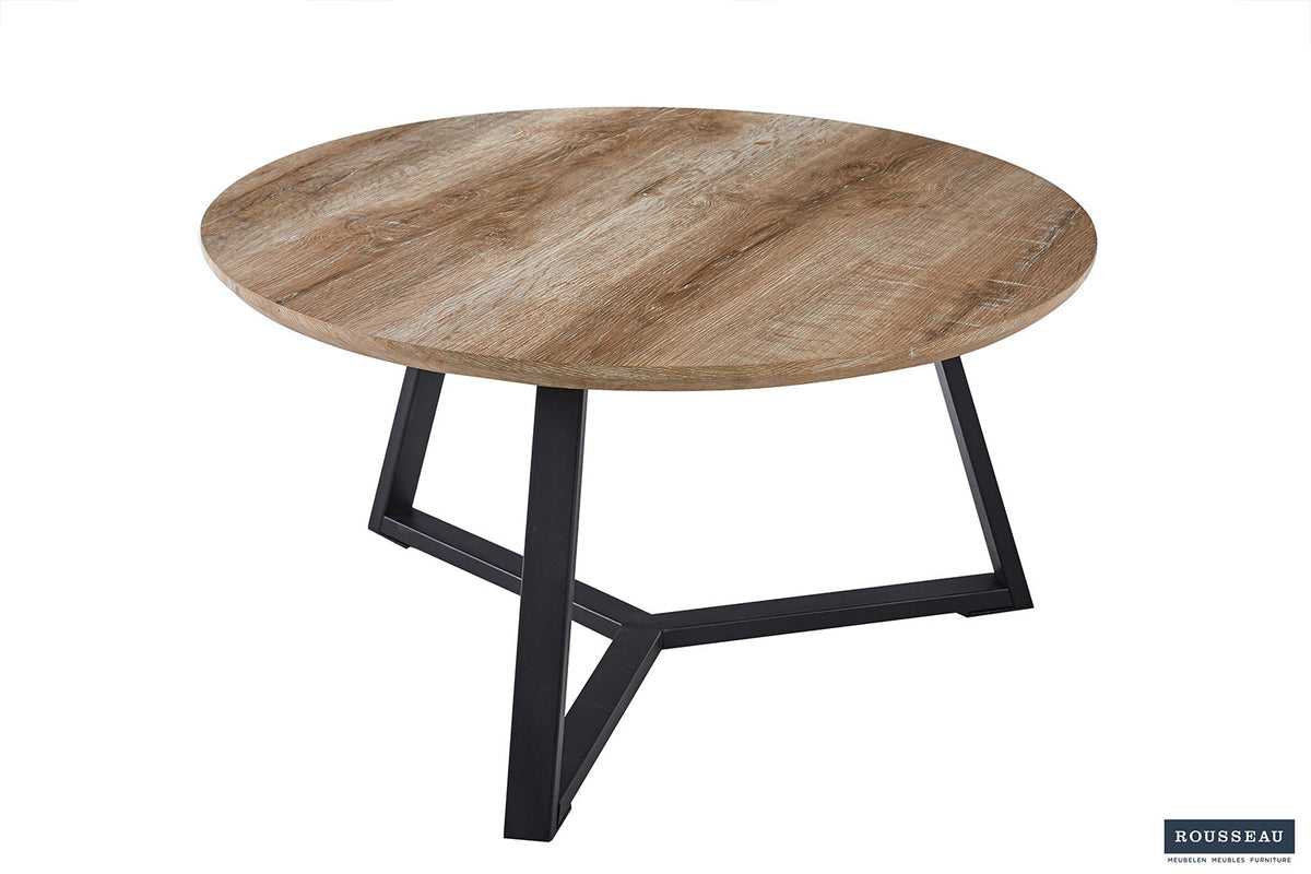 Rousseau - Salontafel Paso 1 Decor Oude Eik - 41x80x80 cm