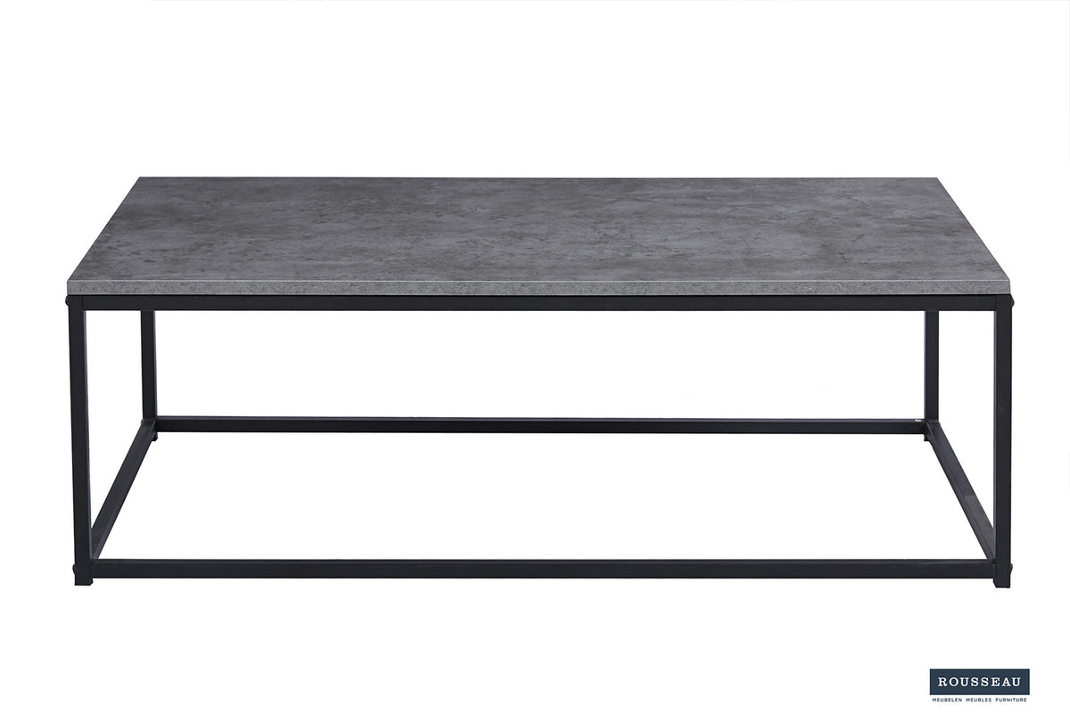 Rousseau - Salontafel Dallas Decor Steen Grijs - 40x120x60 cm