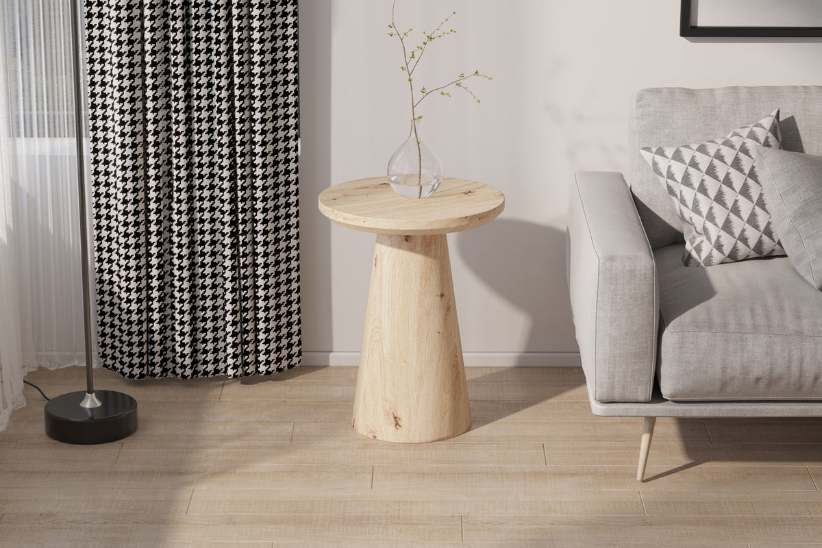 Rousseau - Salontafel Lukas 45 cm Decor Oude eik - 55x45x45 cm