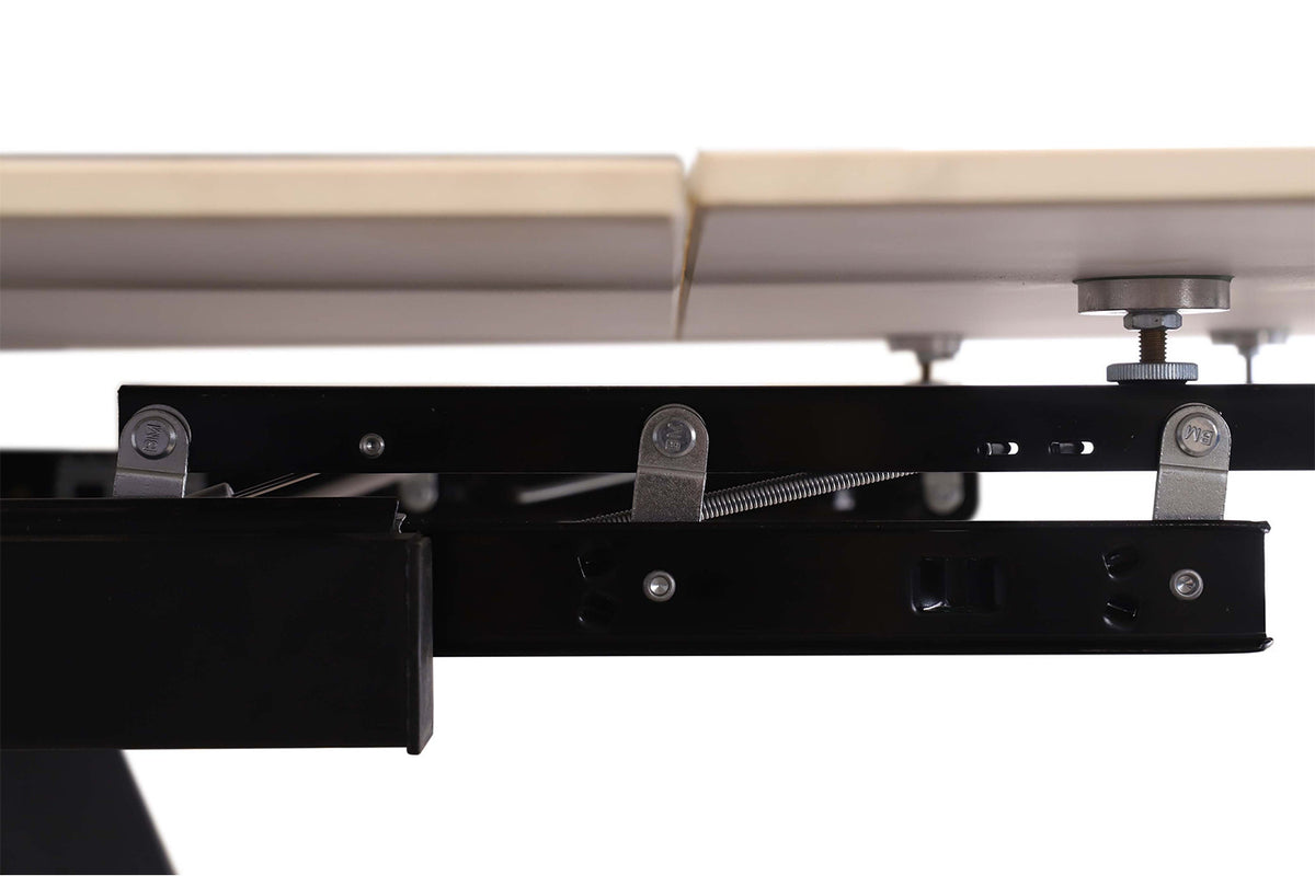 Rousseau - Table extensible Hera 160-240 cm Rectangulaire Pierre Blanc - 76x240x90cm