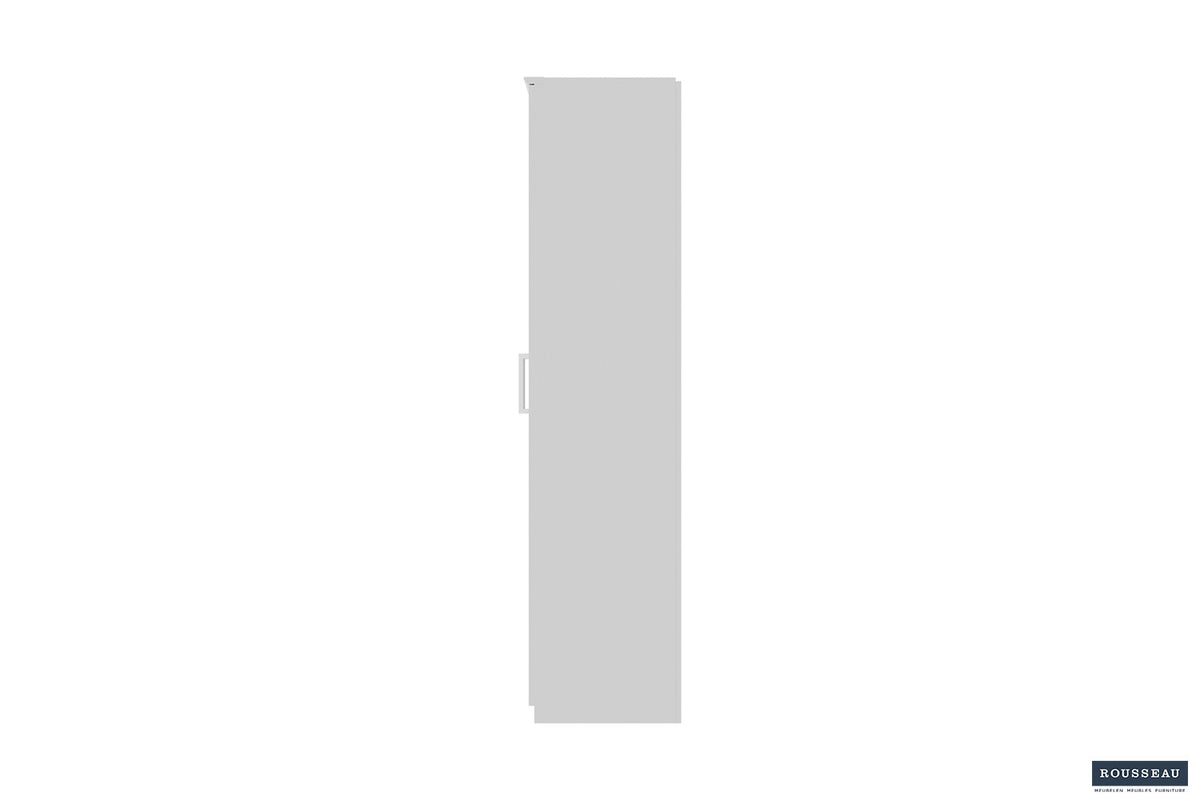Rousseau - Schoenenkast Mike 2 deuren Wit - 183x80x37 cm