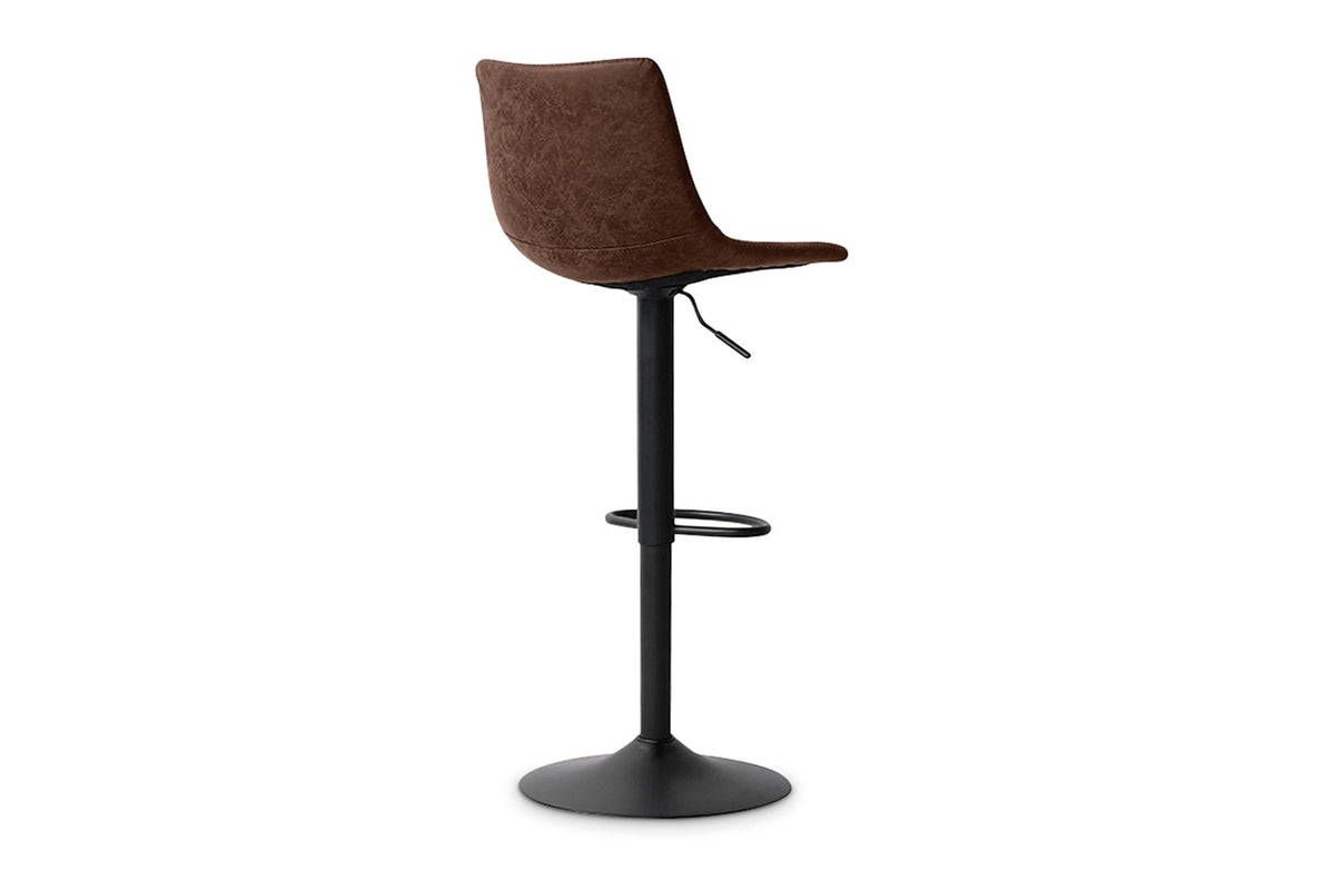 Rousseau - Barstoel Trevi PU Bruin - 88x41x47 cm