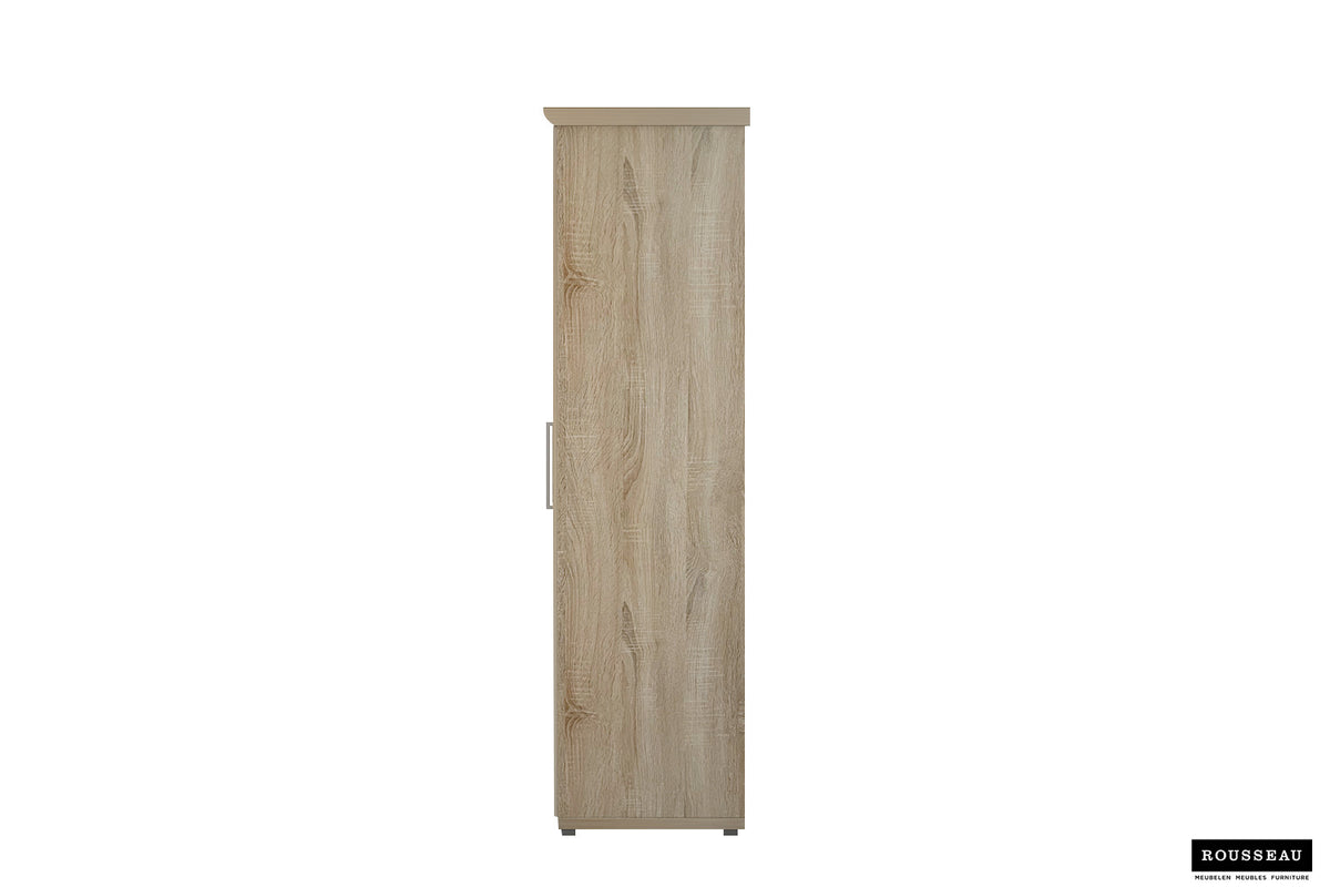 Rousseau - Kleerkast Mike 3 deuren Sonoma - 183x120x52 cm