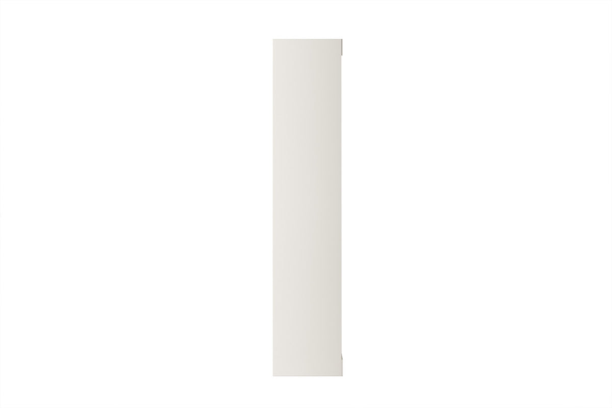 Rousseau - Armoire Mike 2 Portes Coulissantes, 1 Porte Miroir Blanc - 197,5x182,5x52,5 cm