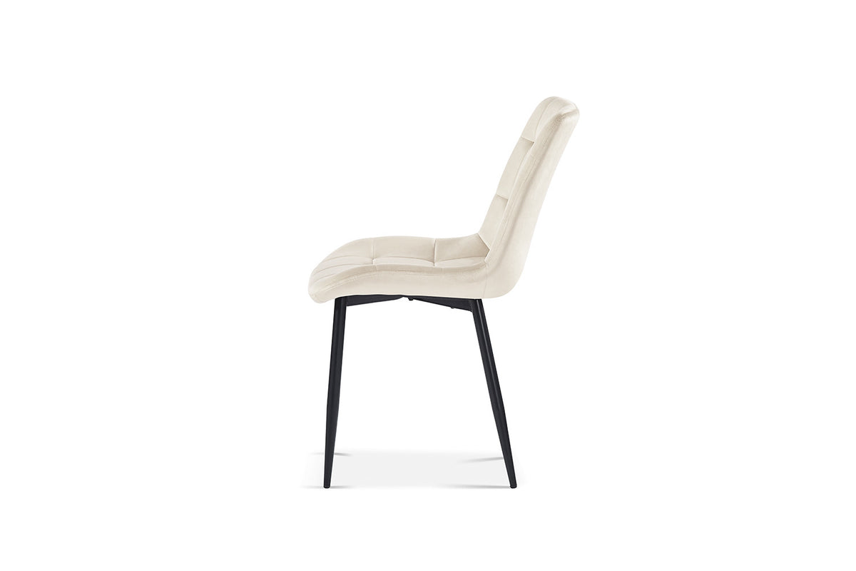 Rousseau - Stoel Juta - Fluweel Beige - 82x50x59 cm