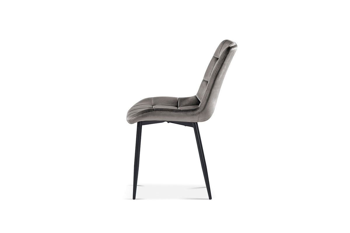 Rousseau - Stoel Juta - Fluweel Taupe - 82x50x59 cm
