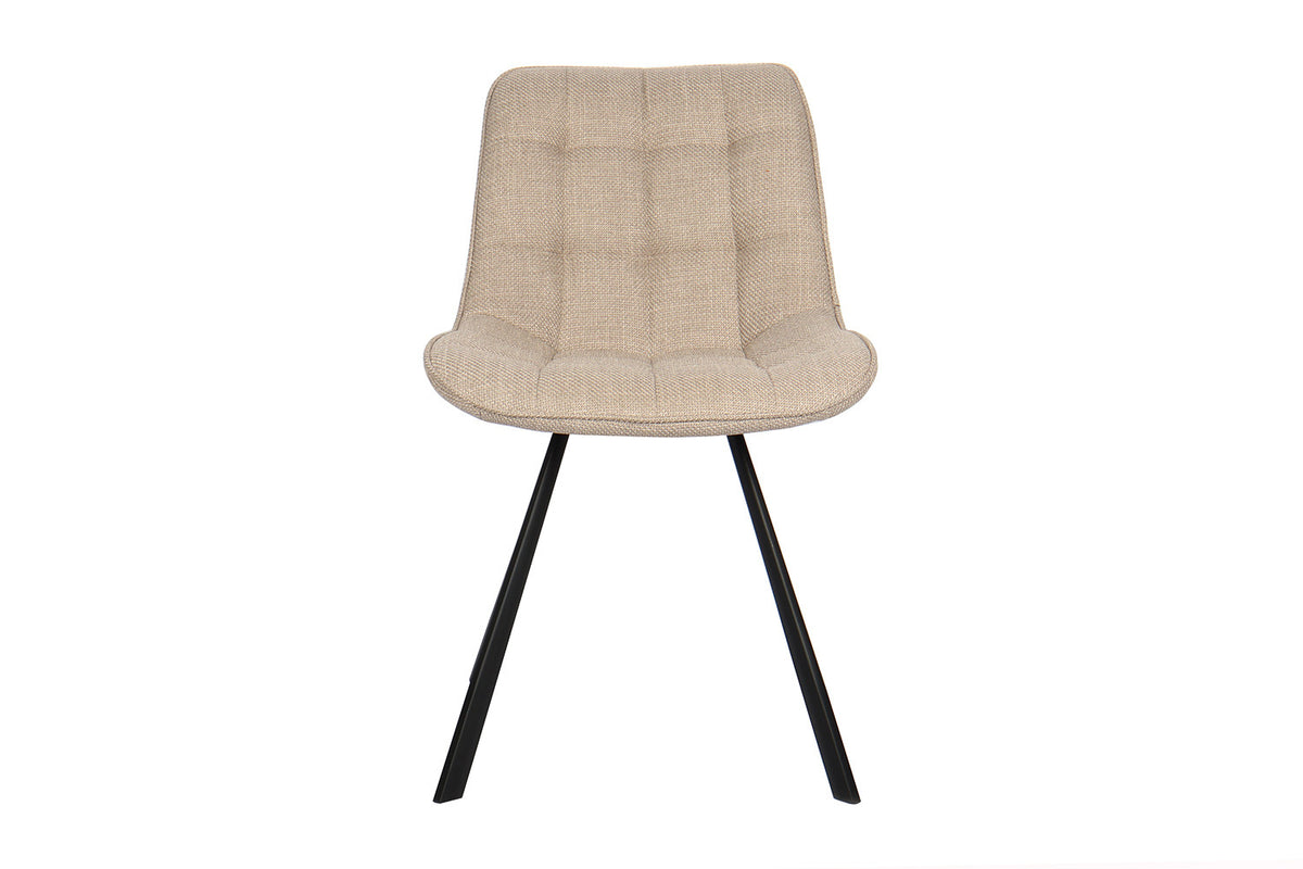 Rousseau - Stoel Ariba - Stof Beige - 80x51x61 cm
