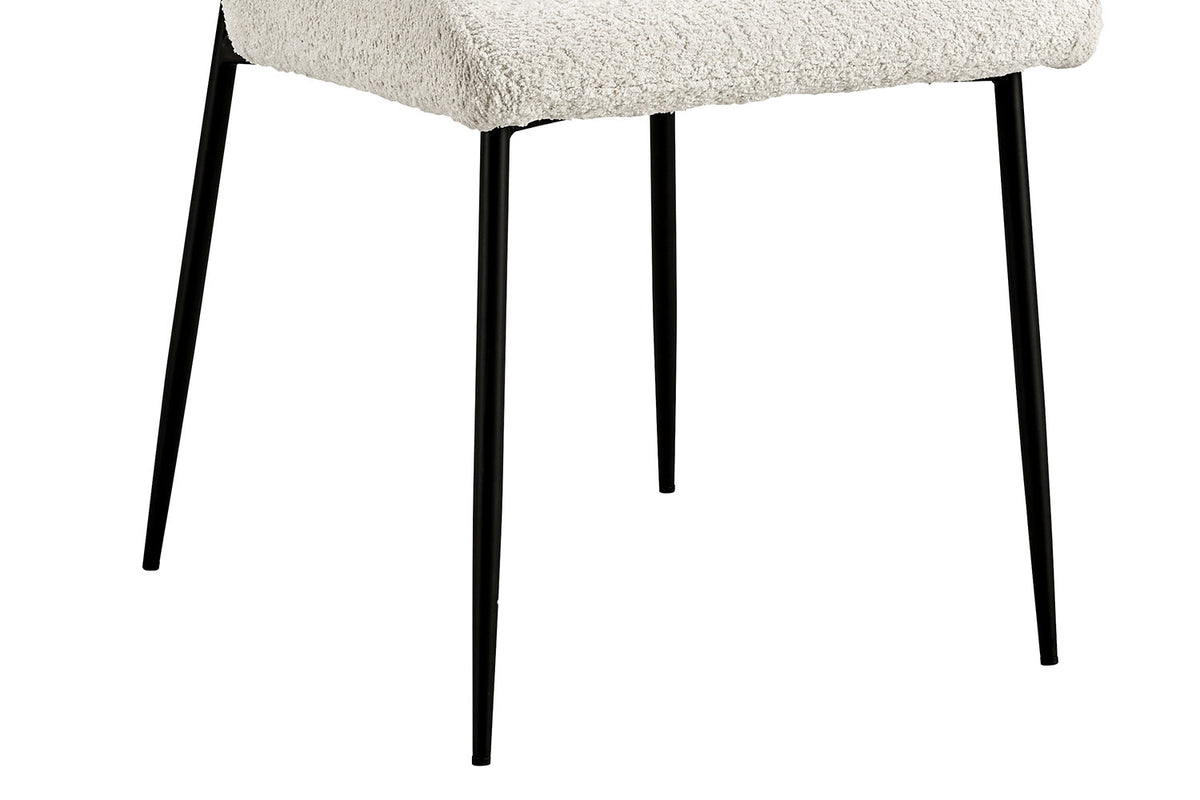 Rousseau - Stoel Lisa Boucle - Ecru - 85x50x62 cm