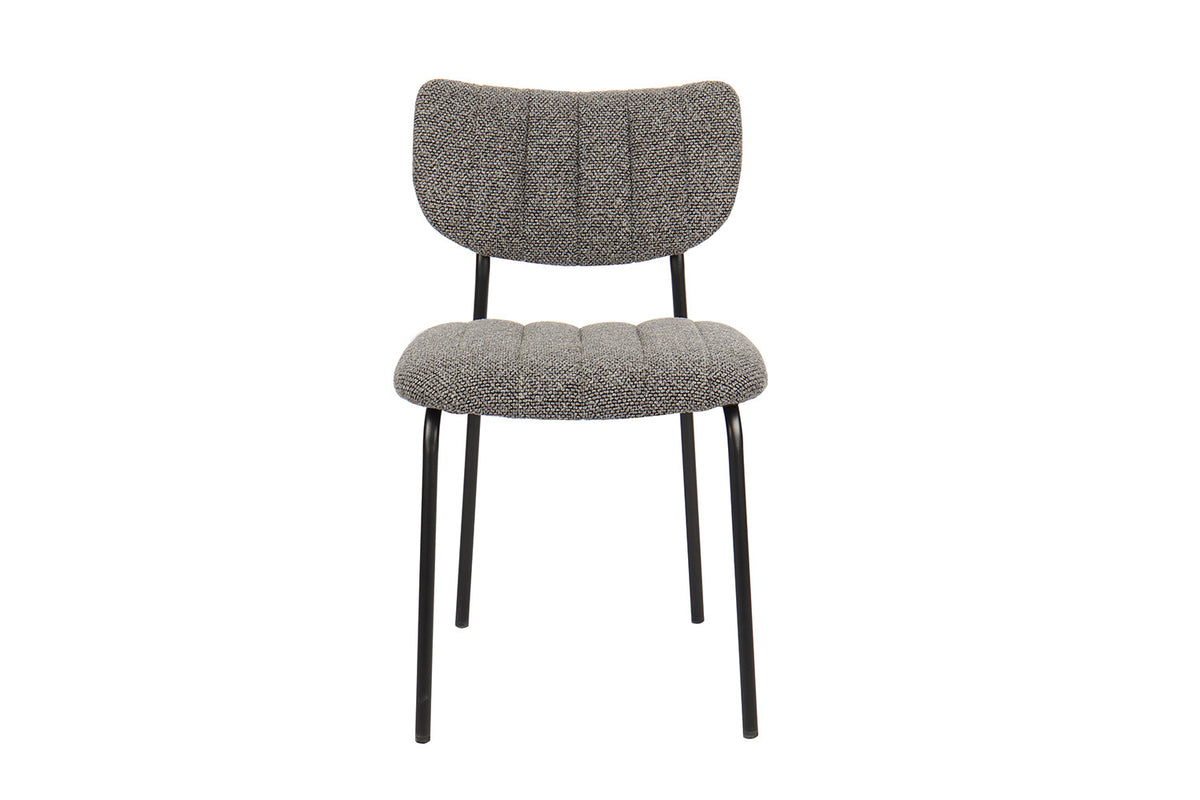 Rousseau - Stoel Antura - Stof Donkergrijs - 77x46x53 cm