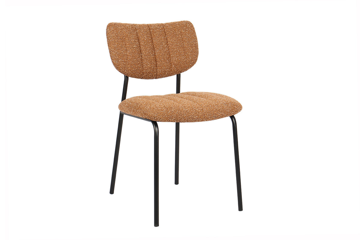 Rousseau - Stoel Antura - Stof Oranje - 77x46x53 cm