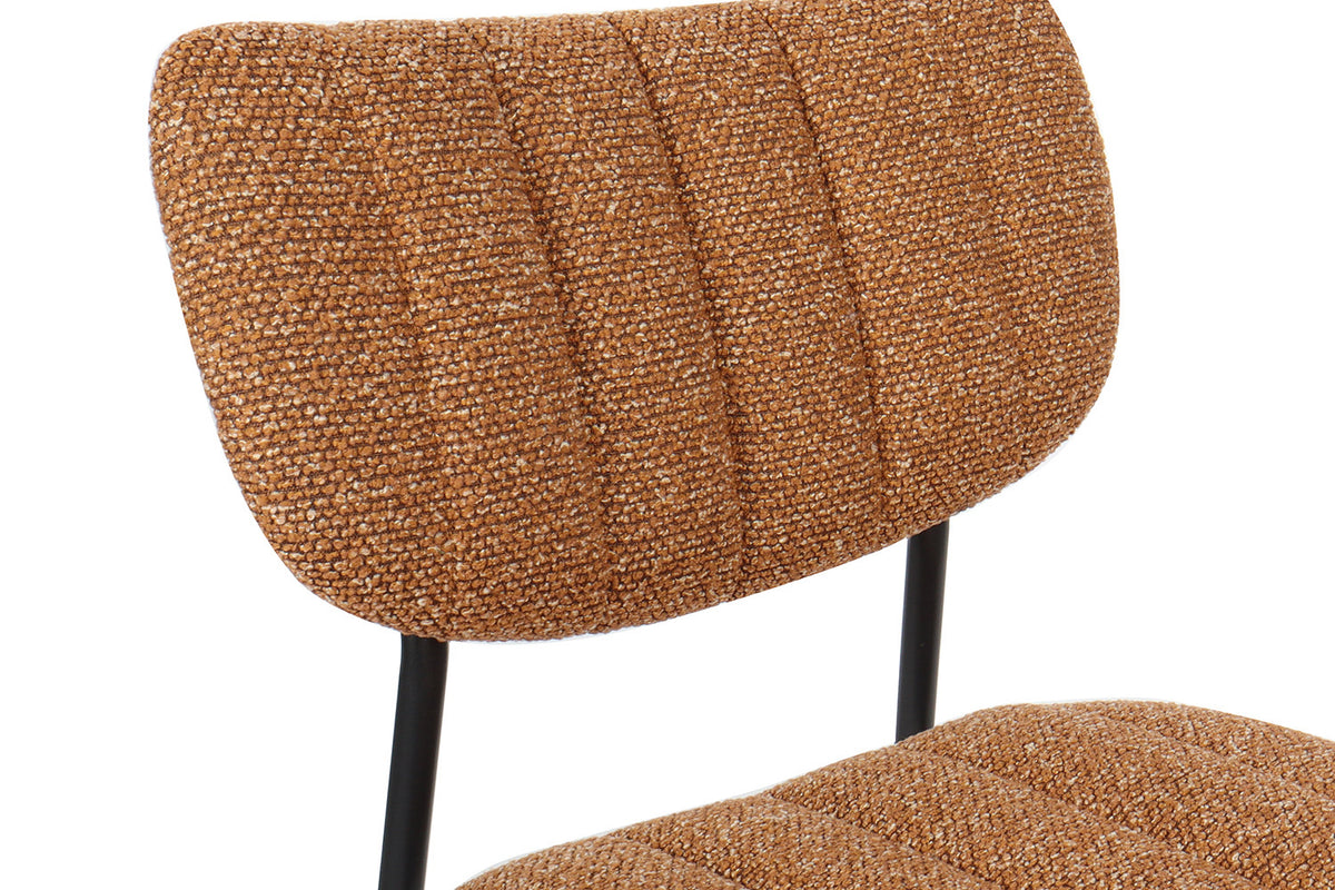 Rousseau - Stoel Antura - Stof Oranje - 77x46x53 cm