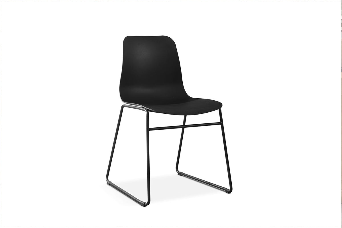 Rousseau - Stoel Marie PP Zwart - 81x52x44 cm