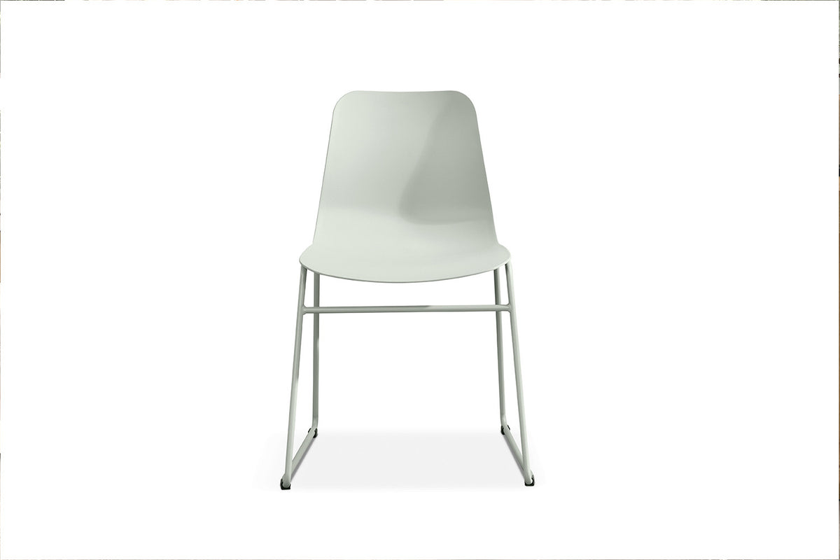 Rousseau - Stoel Marie PP Grijs-Groen - 81x52x44 cm