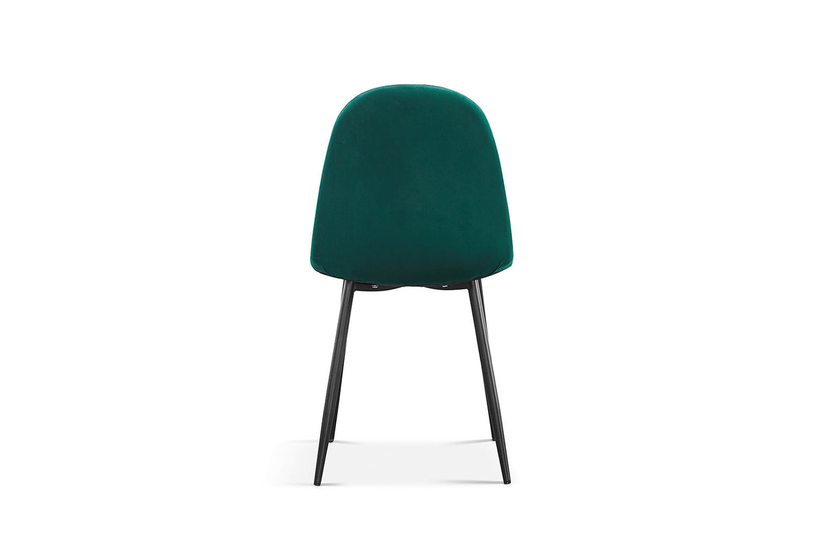Rousseau - Stoel Boy - Fluweel Groen - 87x49x54 cm
