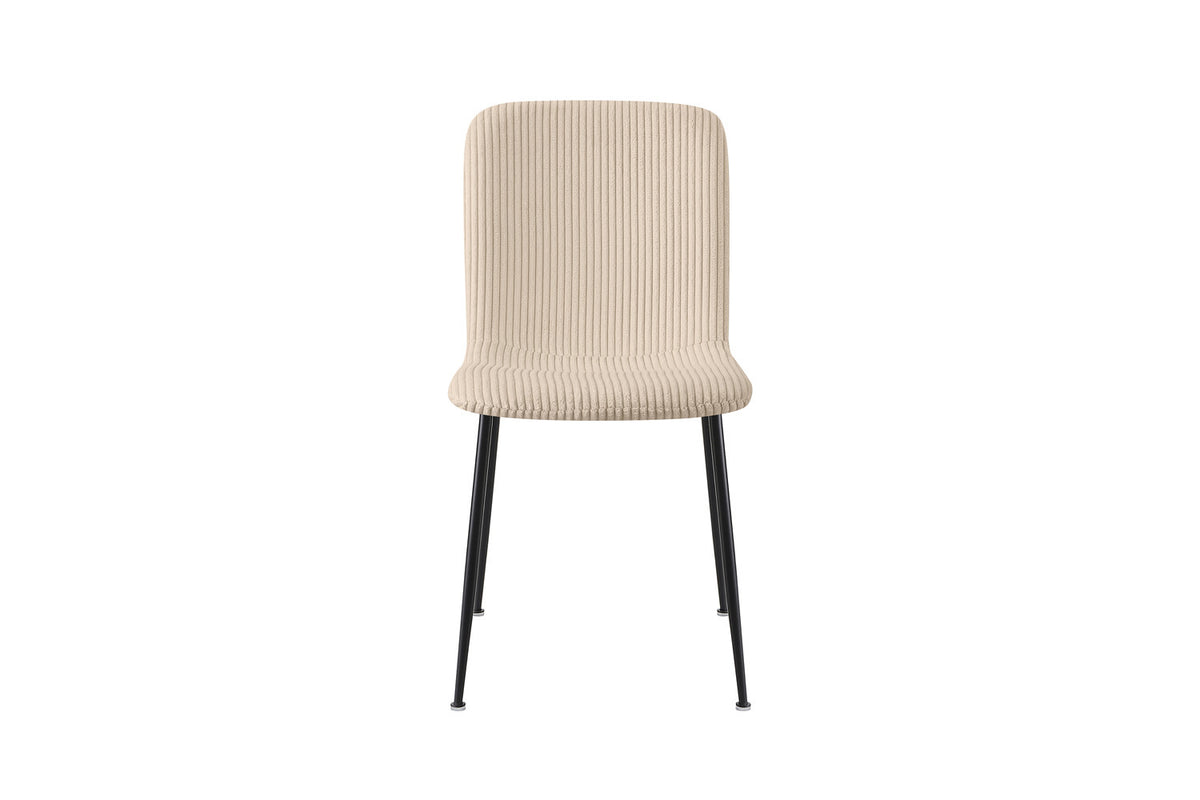 Rousseau - Stoel Alice Corduroy Beige - 81,5x42x57 cm
