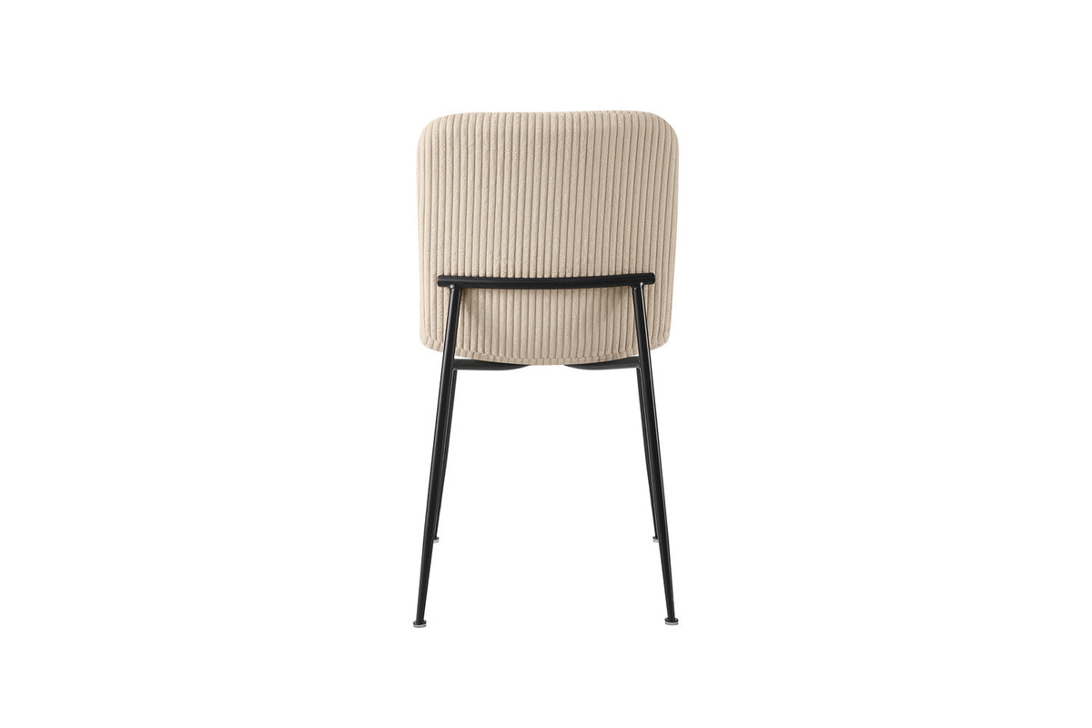 Rousseau - Stoel Alice Corduroy Beige - 81,5x42x57 cm