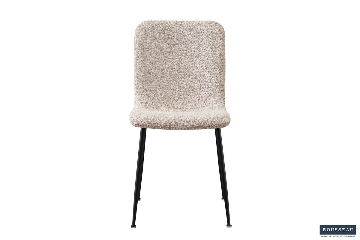 Rousseau - Stoel Alice Boucle - Beige - 81,5x42x57 cm