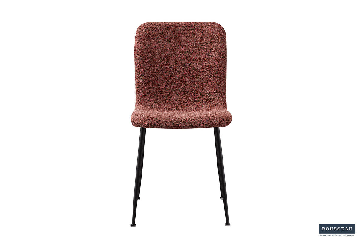 Rousseau - Stoel Alice Boucle - Roze - 81,5x42x57 cm