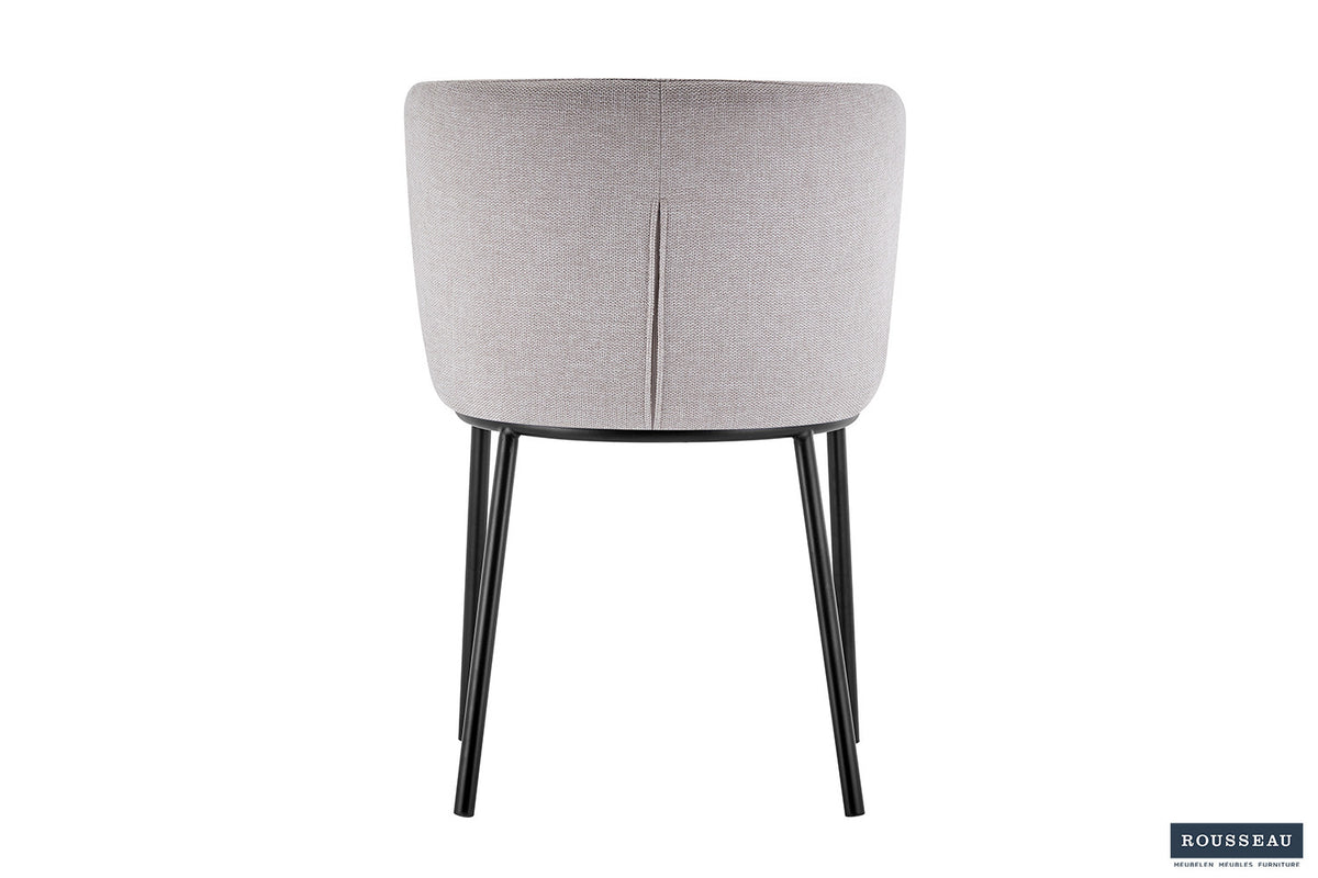 Rousseau - Stoel Arthur - Stof Beige - 76x52x54 cm