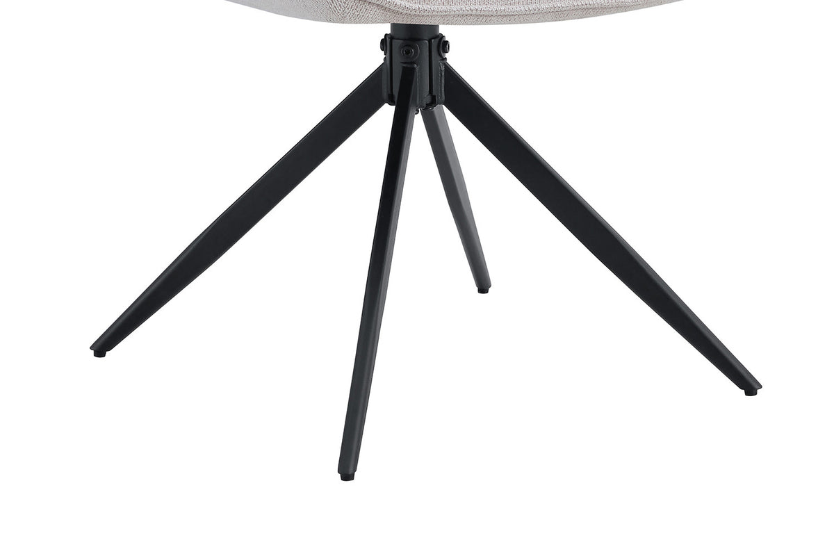 Rousseau - Stoel Mahi - Stof Beige - 90x59.5x66 cm