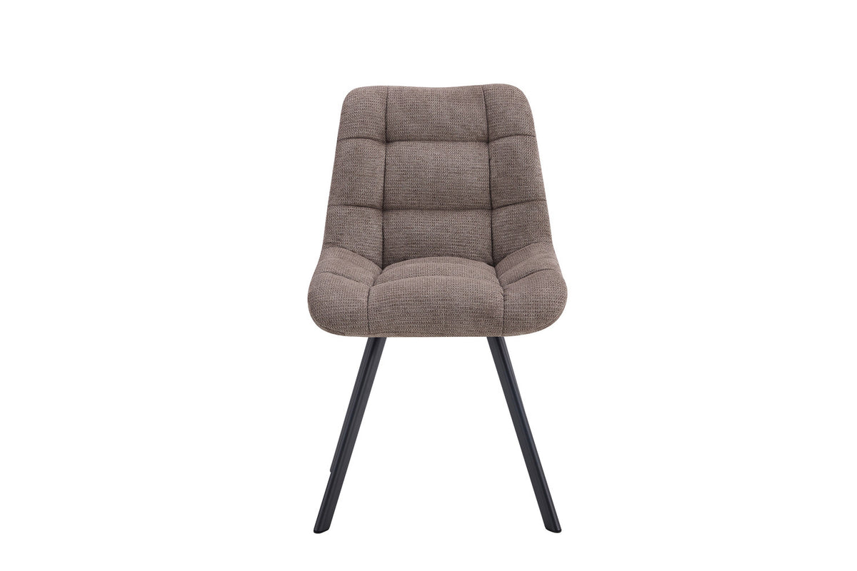 Rousseau - Chaise Lizzy Tissu Pepper - 88,5x52x61,5 cm