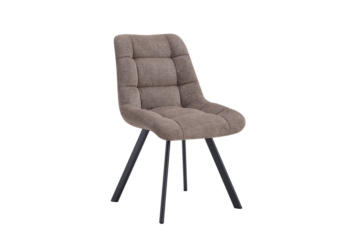Rousseau - Chaise Lizzy Tissu Pepper - 88,5x52x61,5 cm