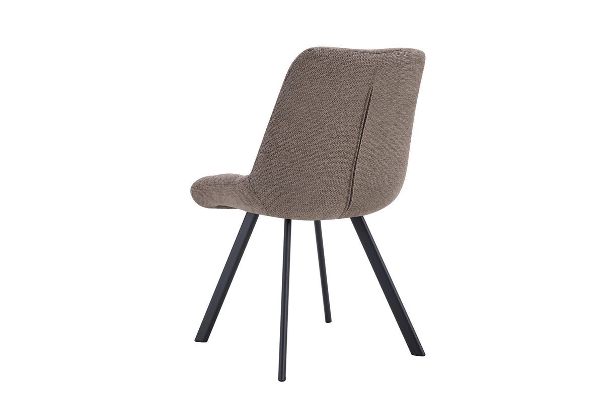 Rousseau - Chaise Lizzy Tissu Pepper - 88,5x52x61,5 cm