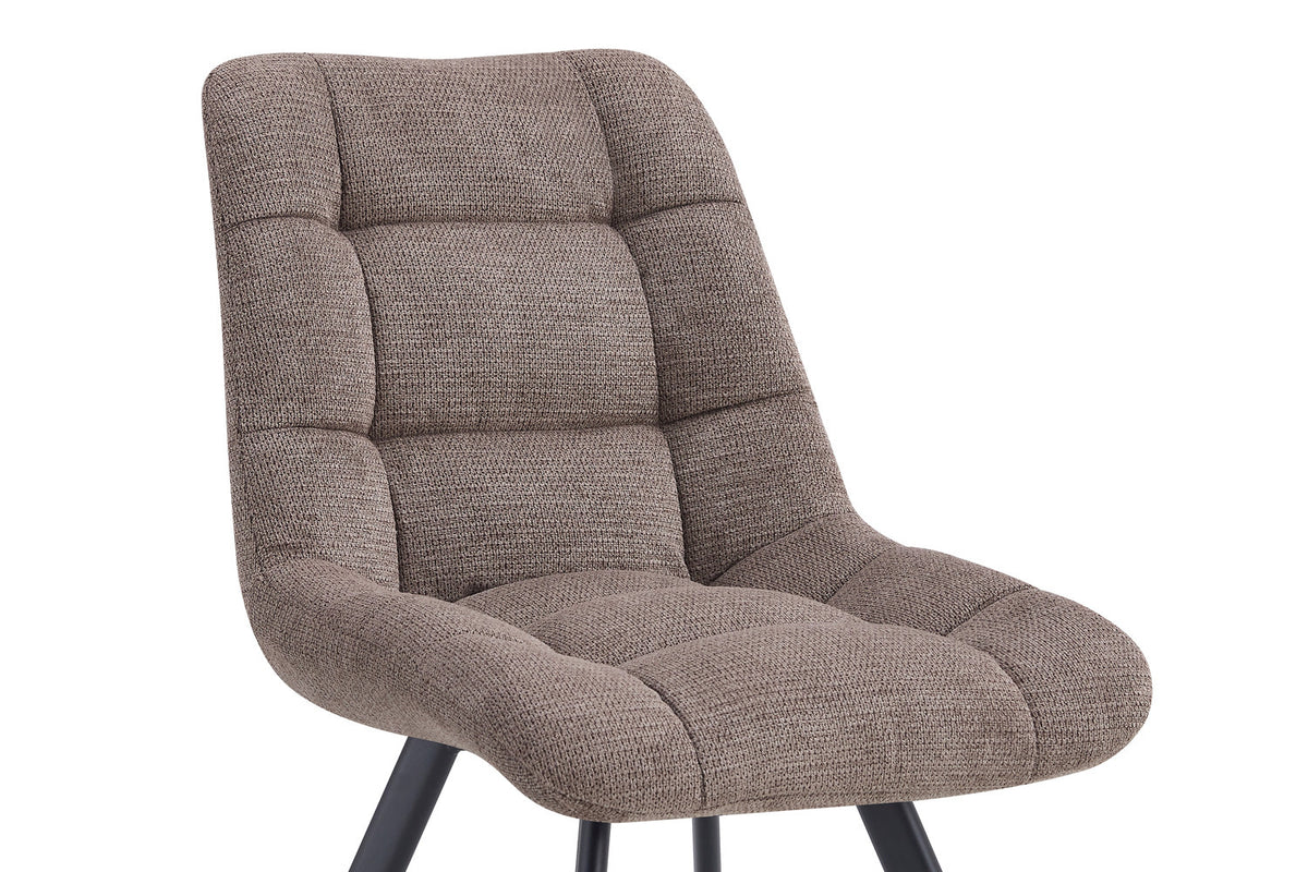 Rousseau - Chaise Lizzy Tissu Pepper - 88,5x52x61,5 cm