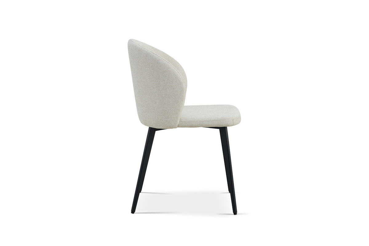 Rousseau - Stoel Toledo - Stof Beige - 80x51x55 cm
