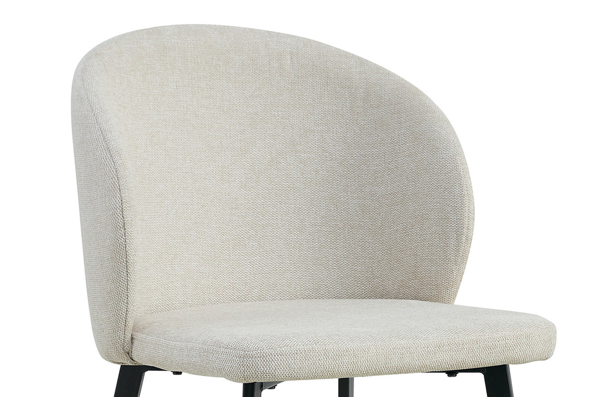 Rousseau - Stoel Toledo - Stof Beige - 80x51x55 cm