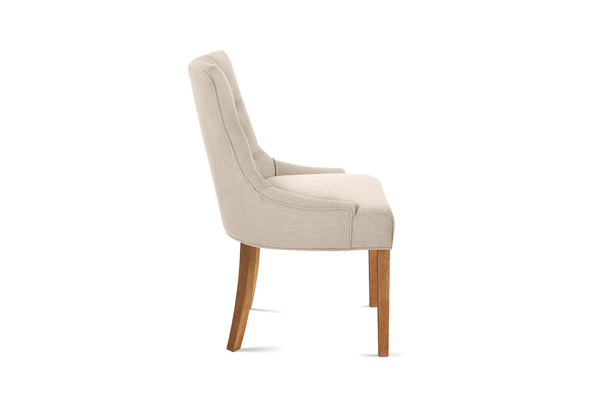 Rousseau - Stoel Fancy - Stof Zand - 93x56x60 cm