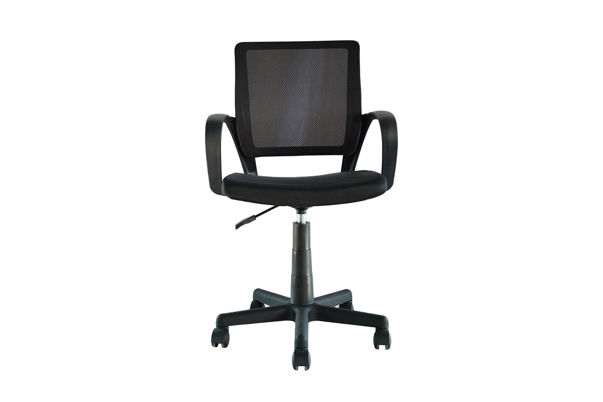 Rousseau - Bureaustoel Pura Zwart - 82x54x57 cm