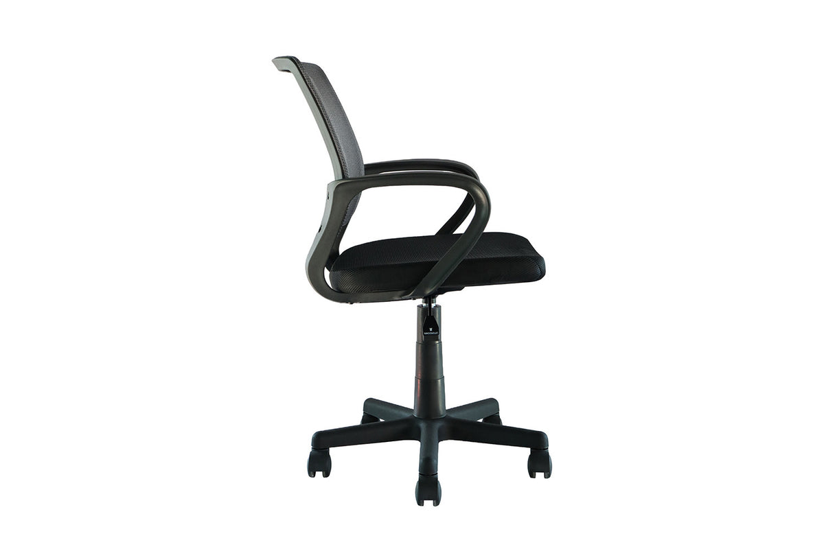 Rousseau - Bureaustoel Pura Zwart - 82x54x57 cm
